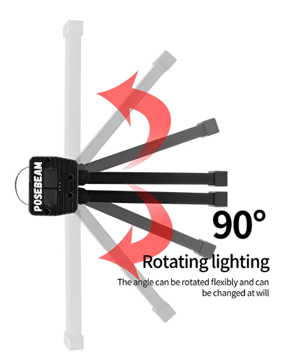 PoseBeam – Portable Gym Posing Light